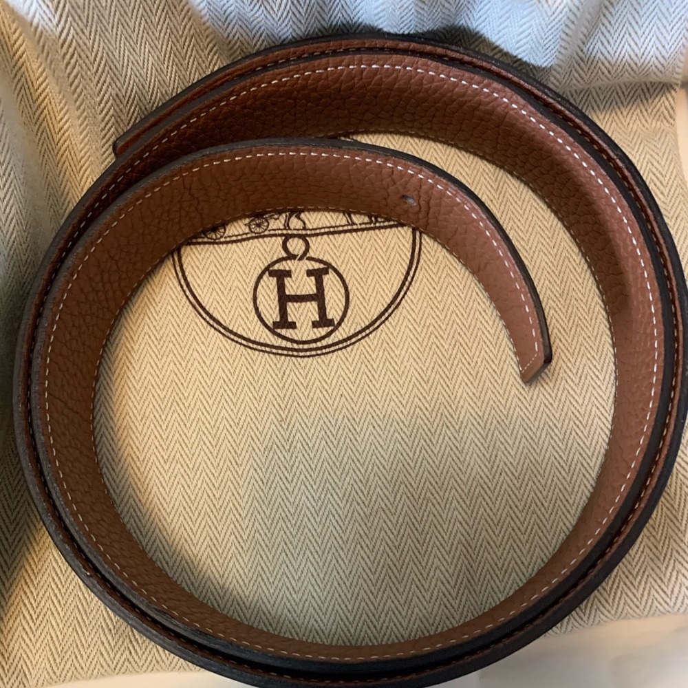 Hermès Reversible Leather Strap - Picture 4 of 9